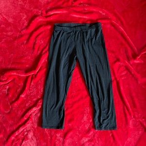 Kids Leggings, Black, L